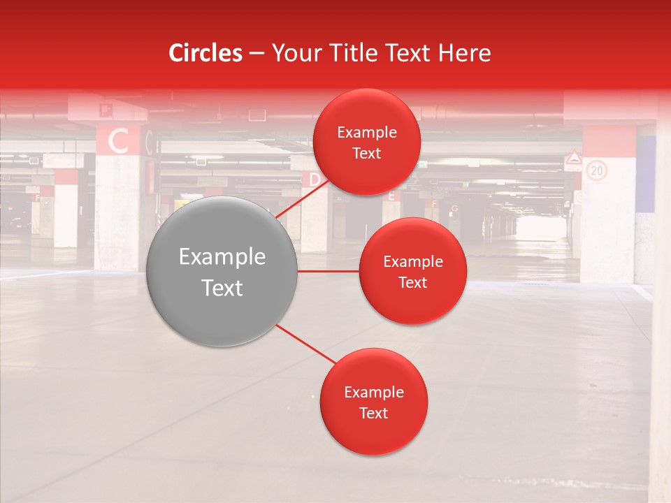 Vehicle Nobody Parking PowerPoint Template