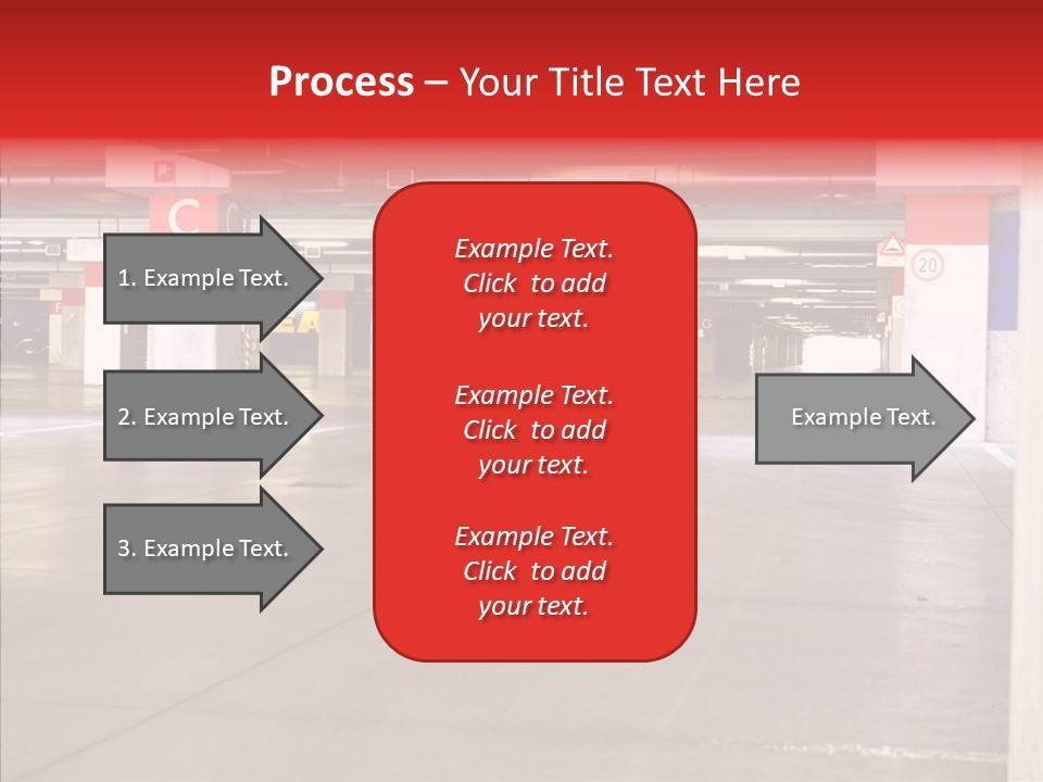 Vehicle Nobody Parking PowerPoint Template
