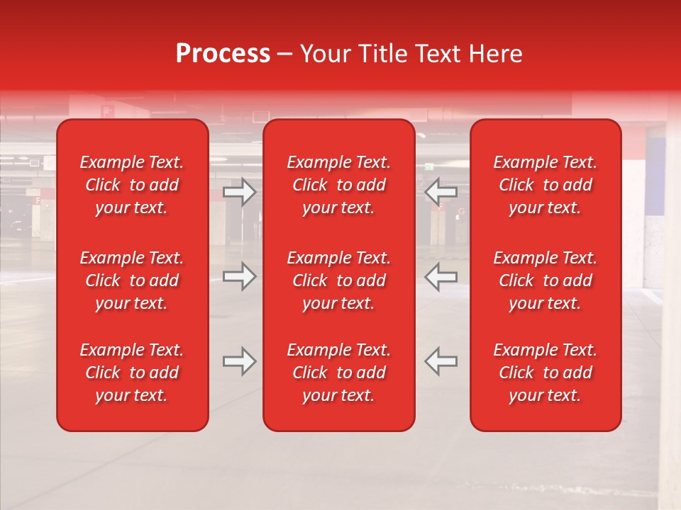 Vehicle Nobody Parking PowerPoint Template
