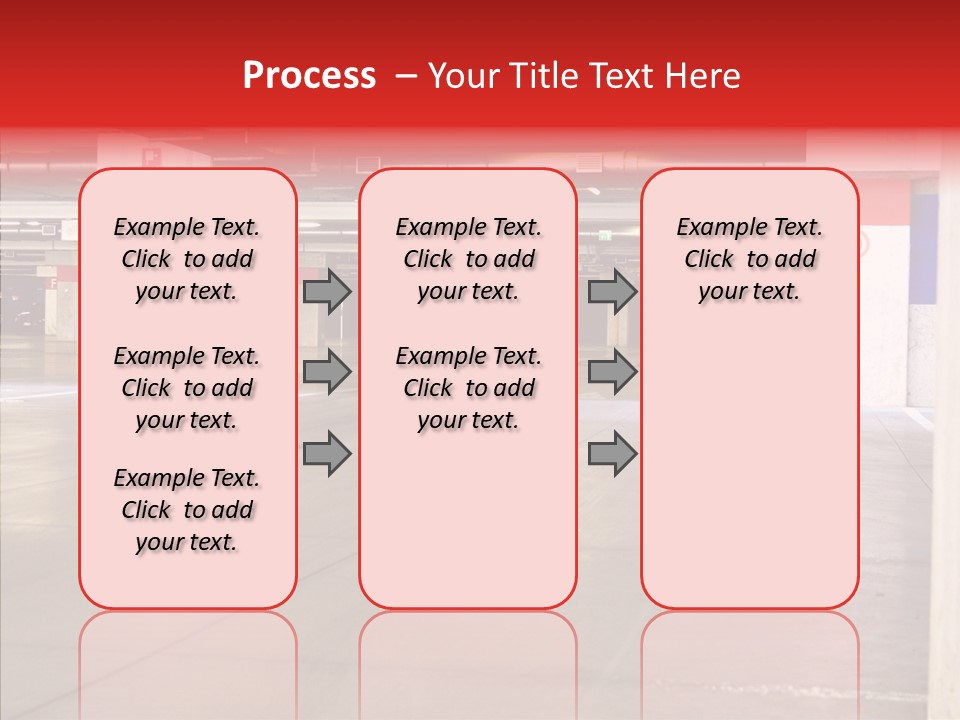 Vehicle Nobody Parking PowerPoint Template
