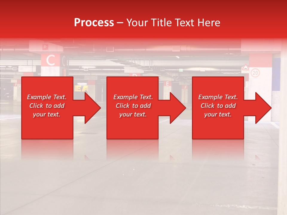 Vehicle Nobody Parking PowerPoint Template