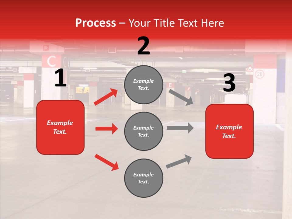 Vehicle Nobody Parking PowerPoint Template