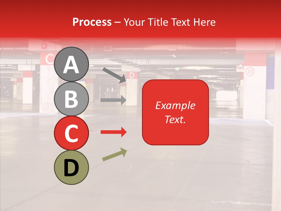 Vehicle Nobody Parking PowerPoint Template