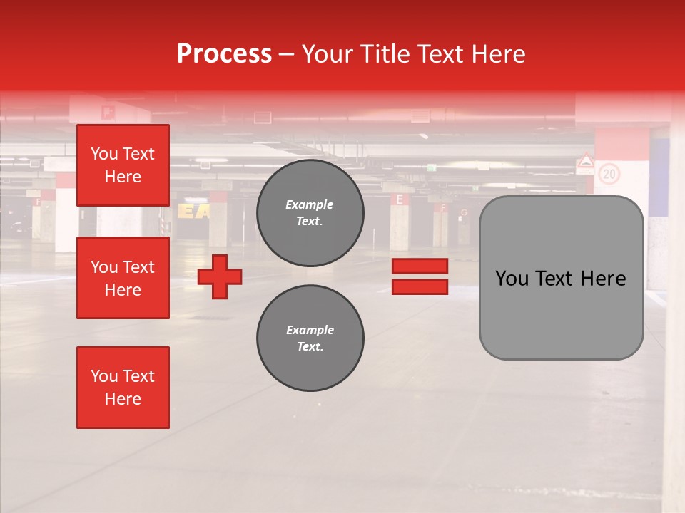Vehicle Nobody Parking PowerPoint Template