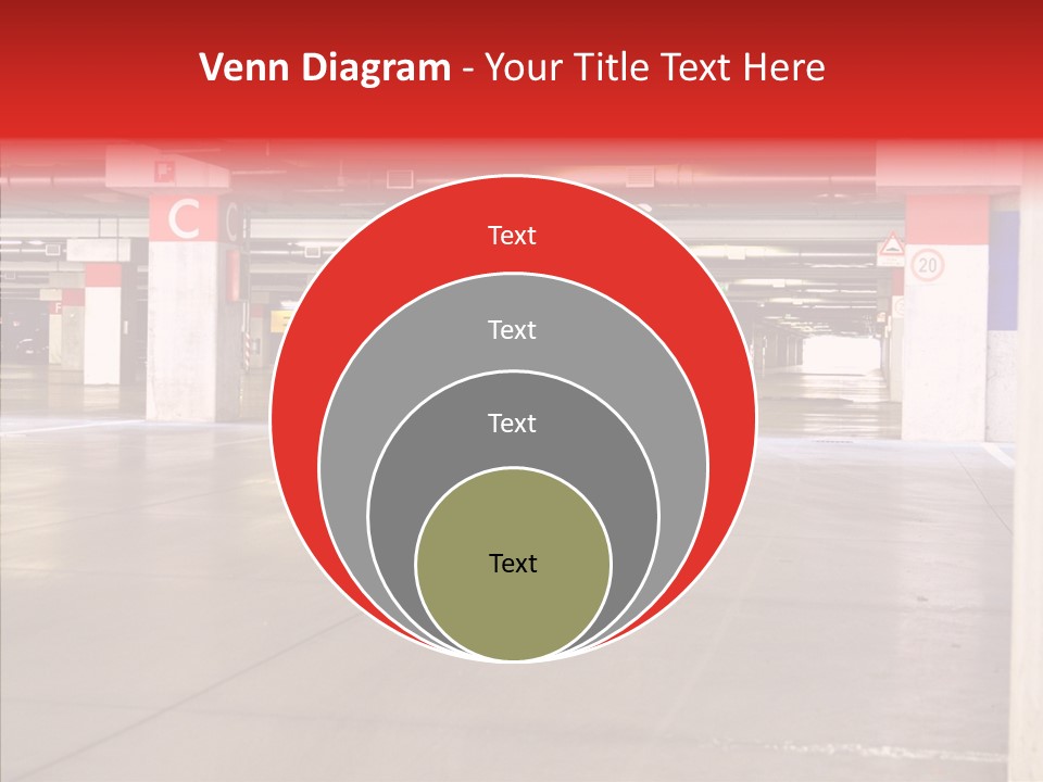 Vehicle Nobody Parking PowerPoint Template