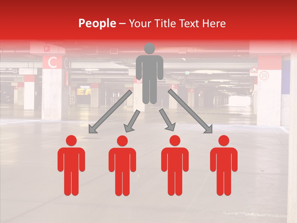 Vehicle Nobody Parking PowerPoint Template