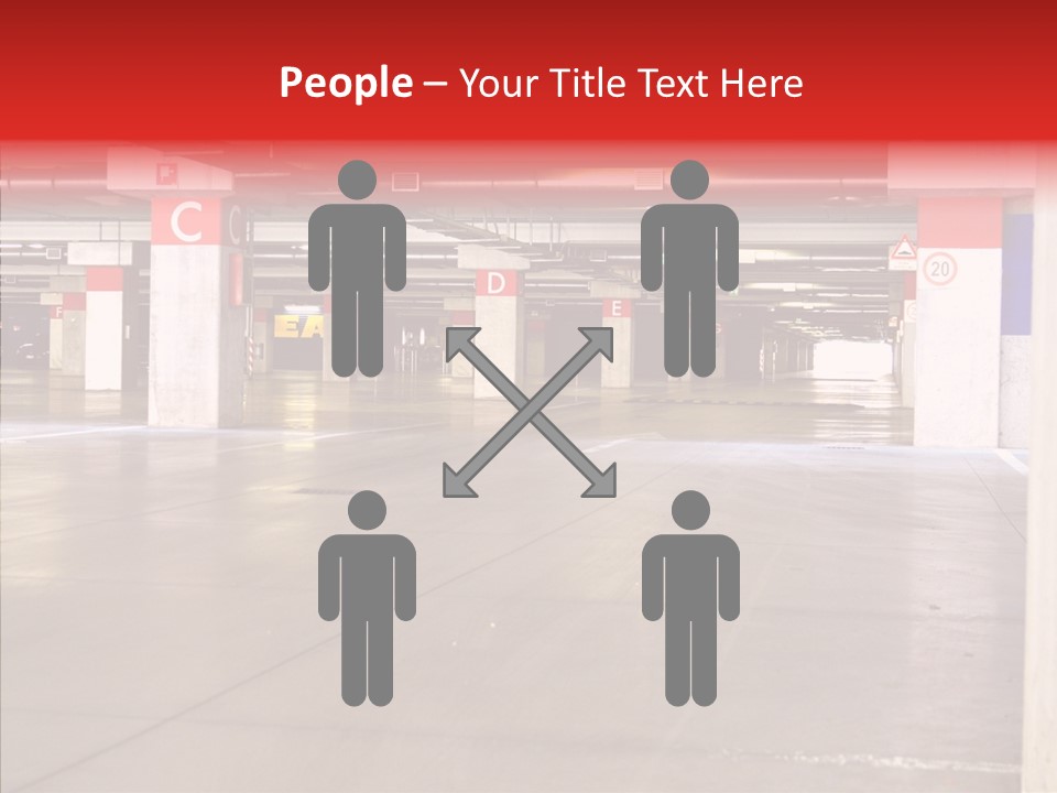 Vehicle Nobody Parking PowerPoint Template