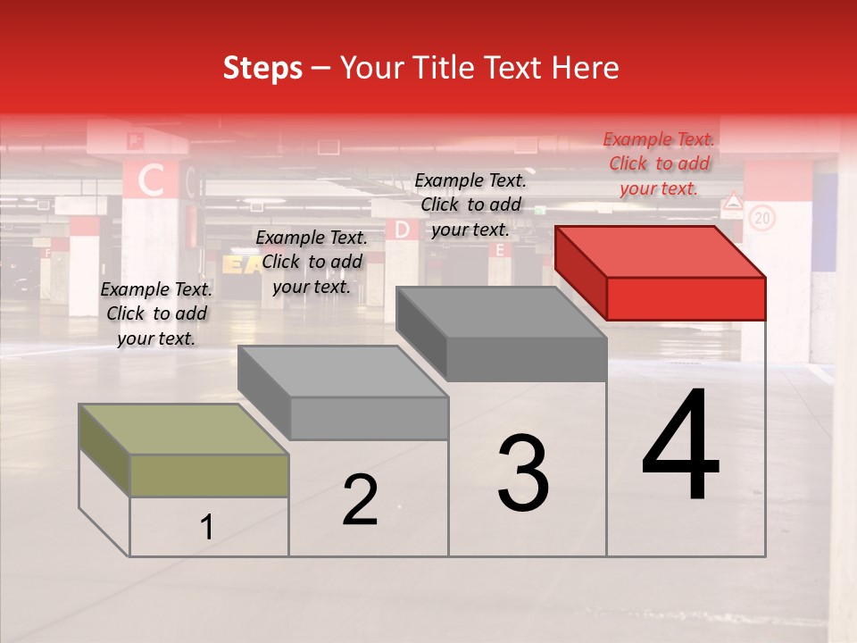 Vehicle Nobody Parking PowerPoint Template