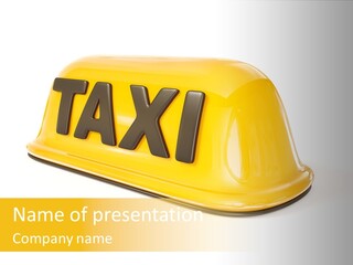 Auto Text Ride PowerPoint Template