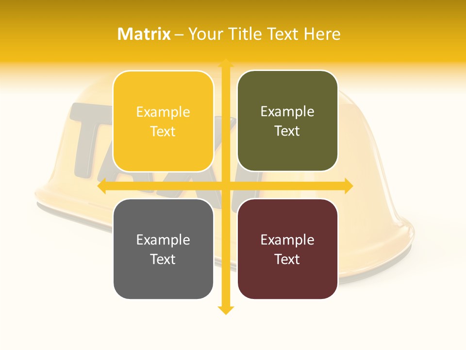 Auto Text Ride PowerPoint Template