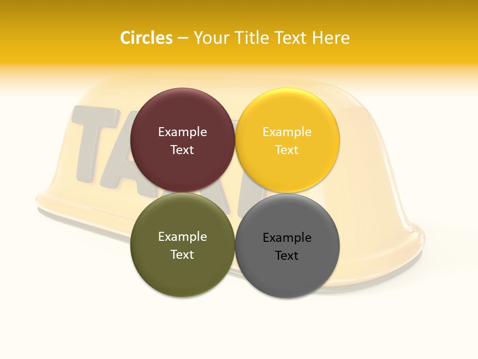 Auto Text Ride PowerPoint Template