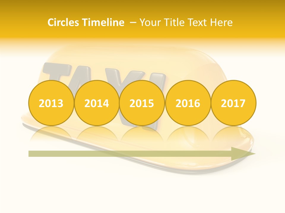 Auto Text Ride PowerPoint Template