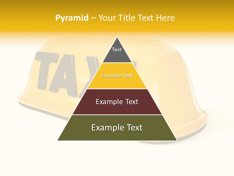 Auto Text Ride PowerPoint Template