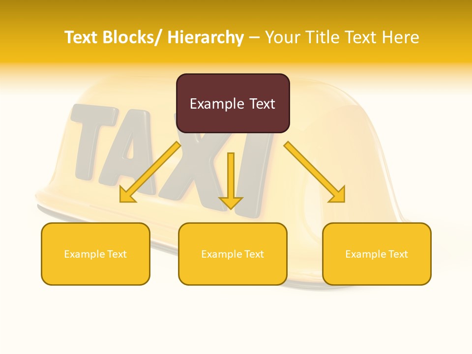 Auto Text Ride PowerPoint Template
