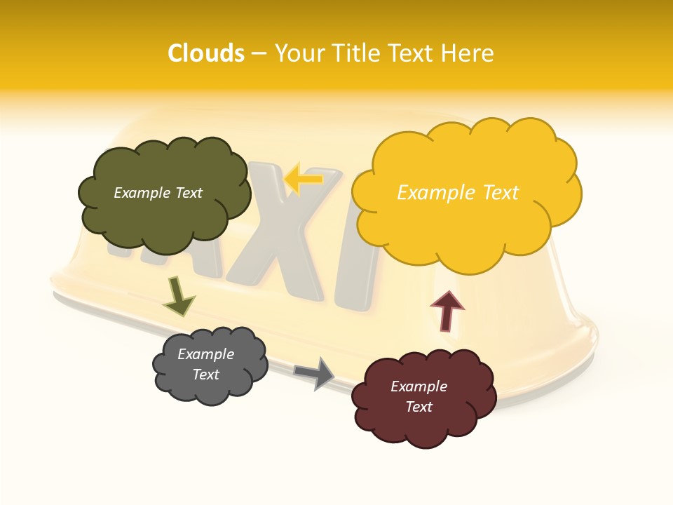 Auto Text Ride PowerPoint Template