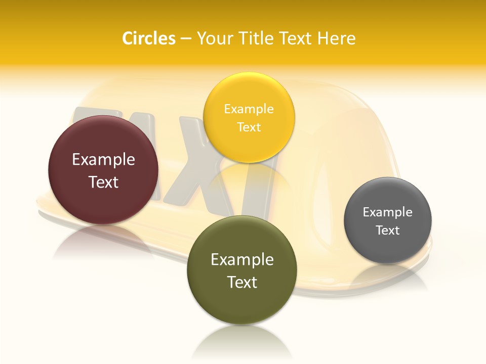 Auto Text Ride PowerPoint Template