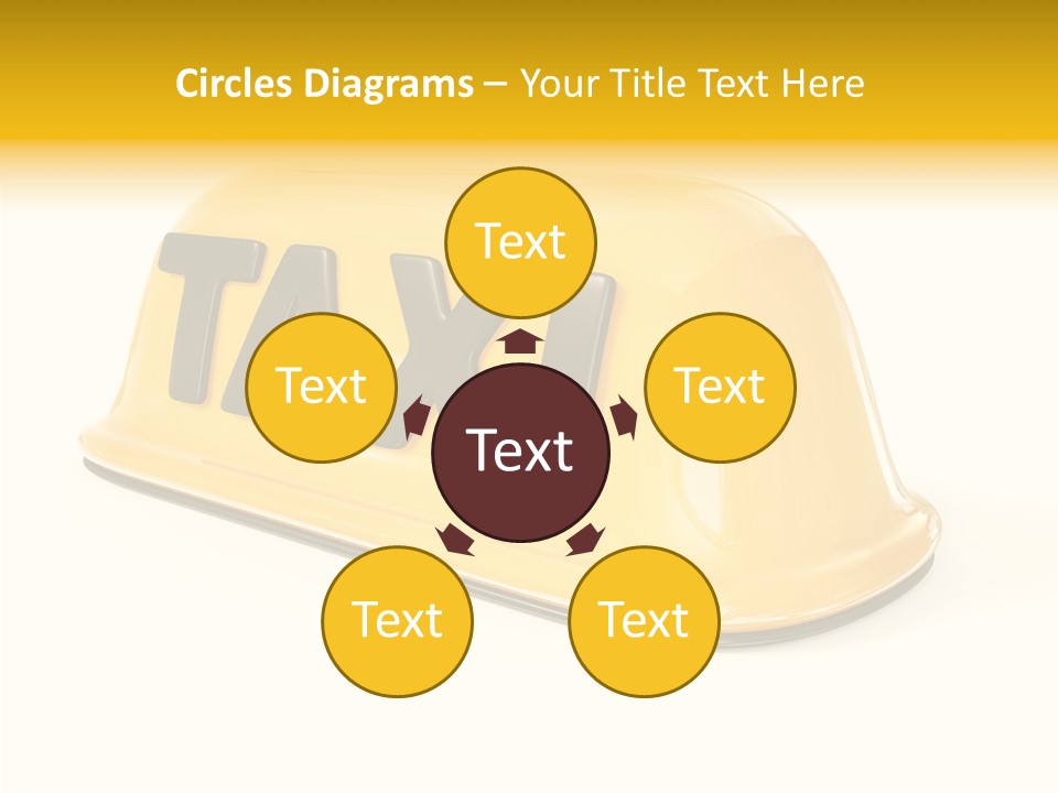 Auto Text Ride PowerPoint Template
