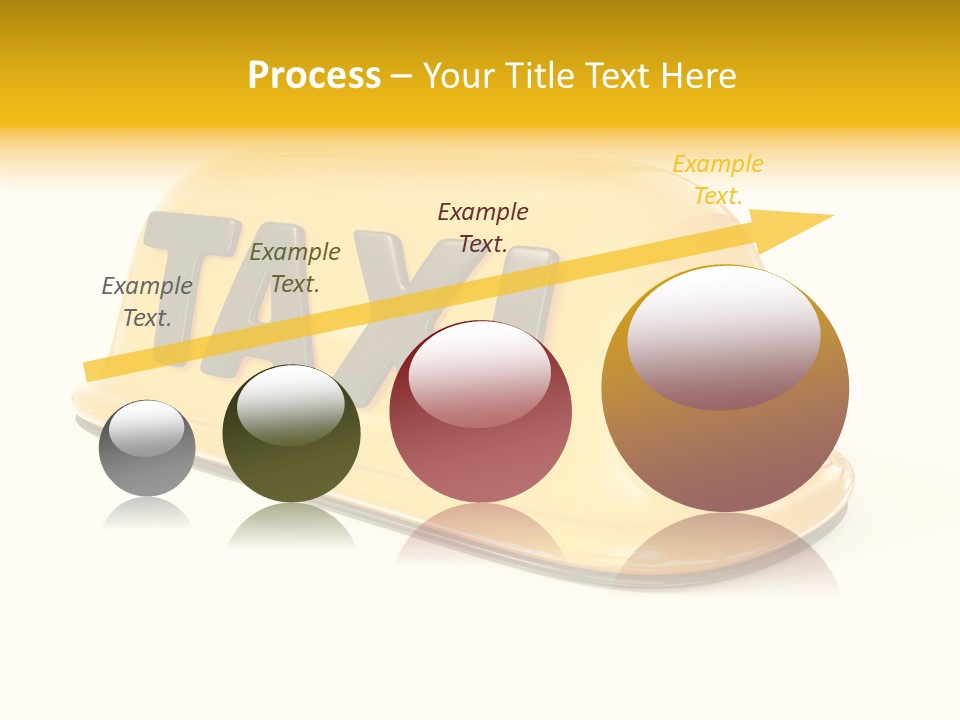 Auto Text Ride PowerPoint Template