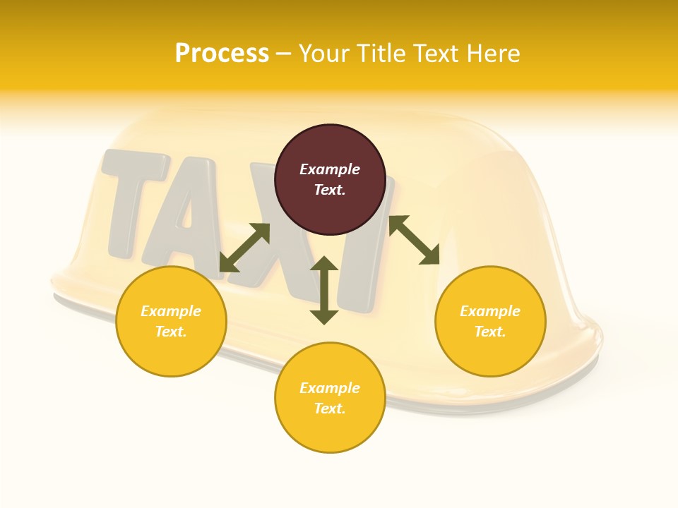 Auto Text Ride PowerPoint Template