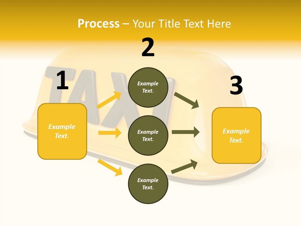 Auto Text Ride PowerPoint Template