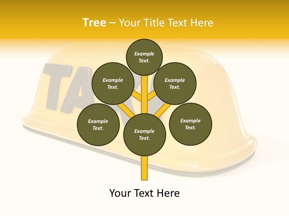 Auto Text Ride PowerPoint Template
