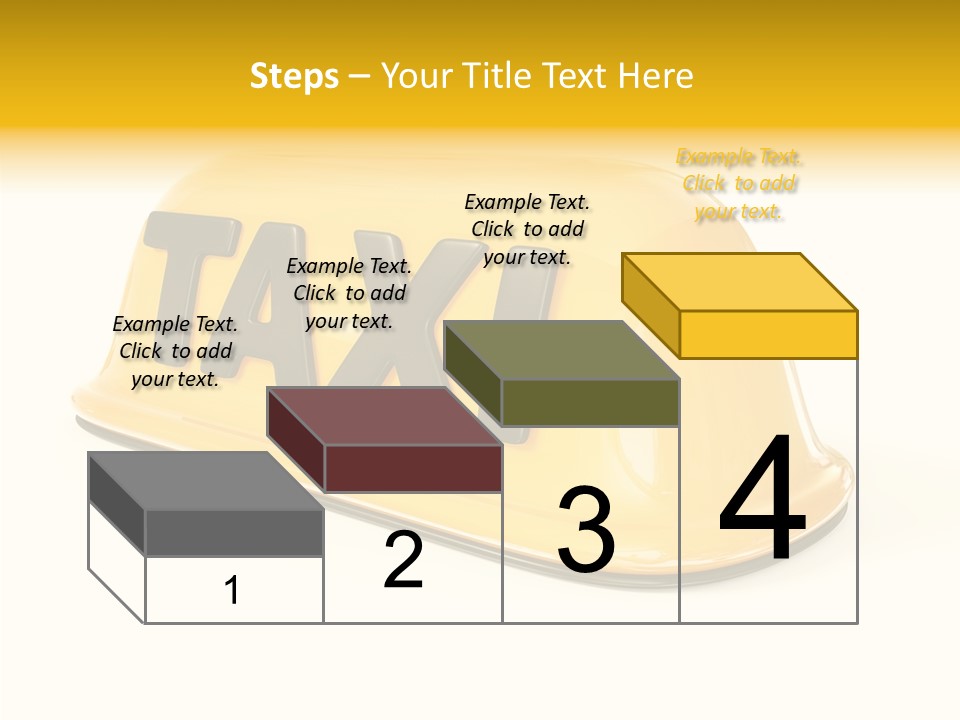 Auto Text Ride PowerPoint Template