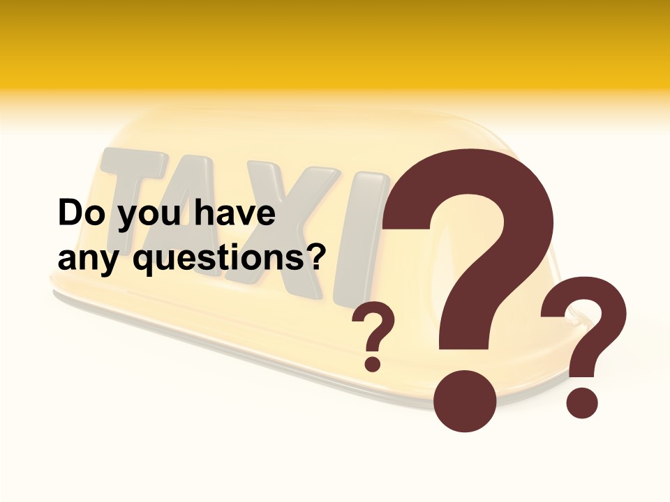 Auto Text Ride PowerPoint Template