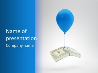 Stack Savings Economy PowerPoint Template