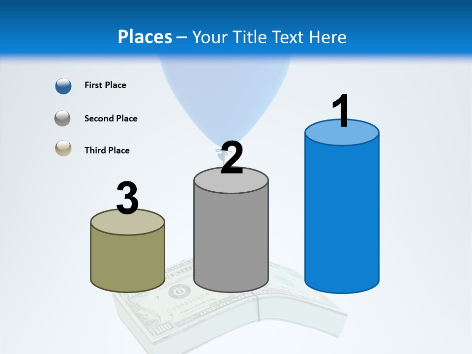 Stack Savings Economy PowerPoint Template