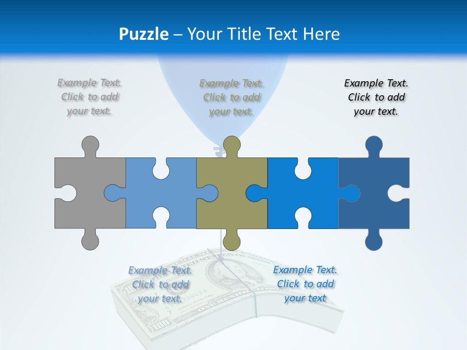 Stack Savings Economy PowerPoint Template
