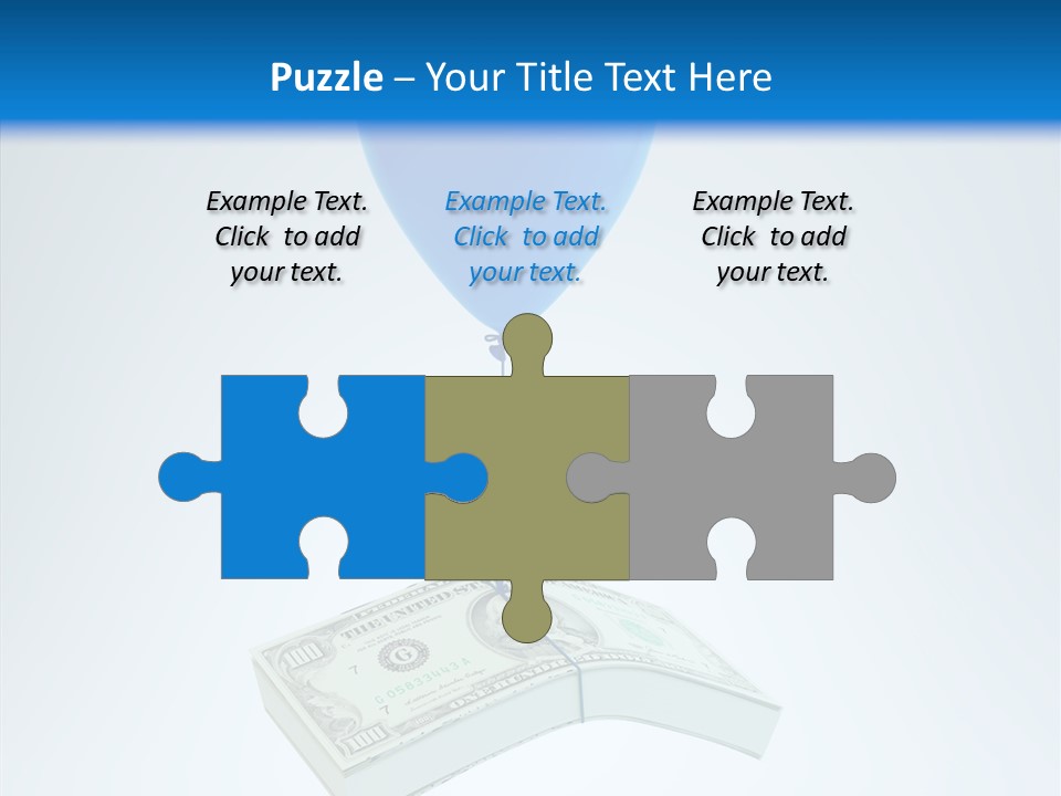 Stack Savings Economy PowerPoint Template