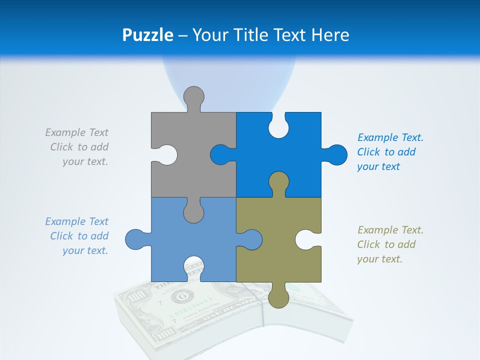 Stack Savings Economy PowerPoint Template