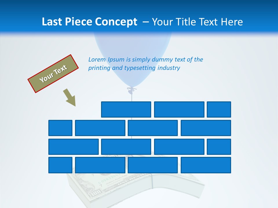 Stack Savings Economy PowerPoint Template