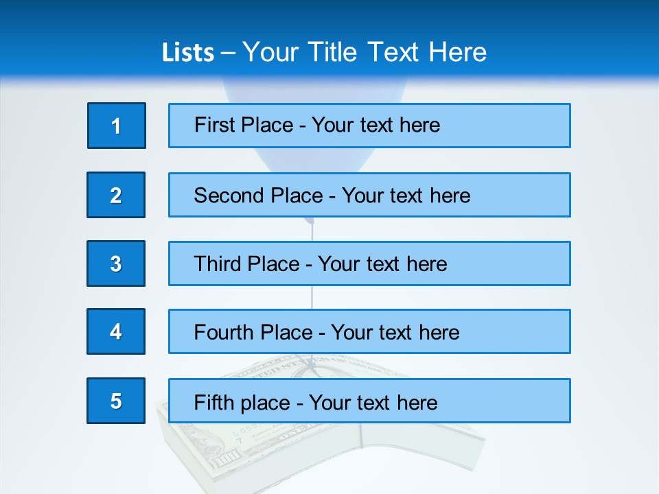 Stack Savings Economy PowerPoint Template