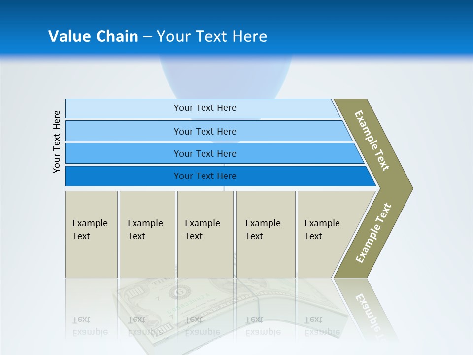 Stack Savings Economy PowerPoint Template