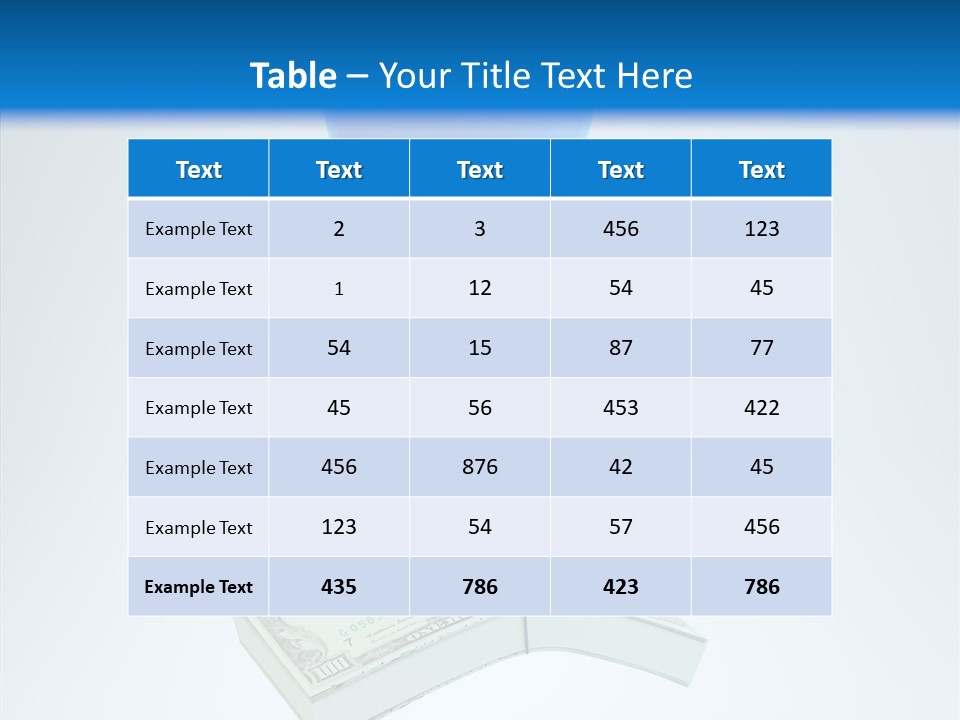 Stack Savings Economy PowerPoint Template