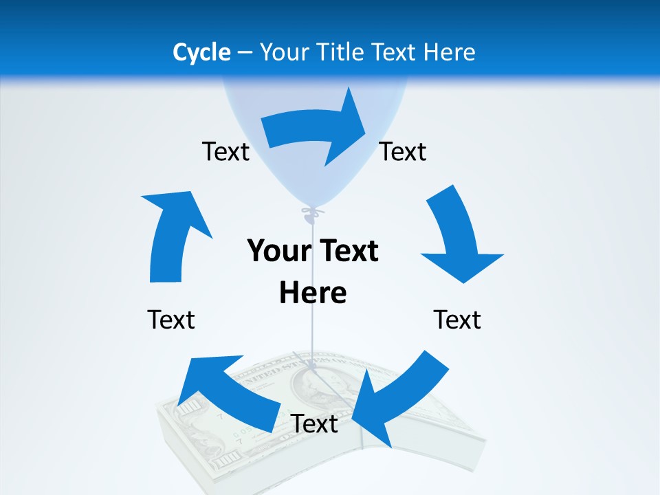 Stack Savings Economy PowerPoint Template