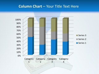 Stack Savings Economy PowerPoint Template