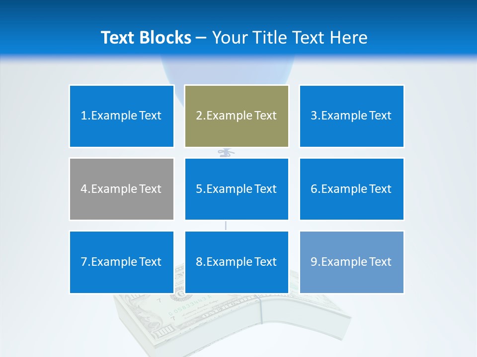Stack Savings Economy PowerPoint Template