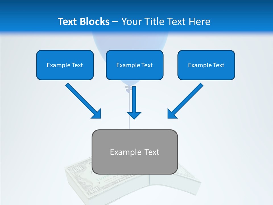 Stack Savings Economy PowerPoint Template