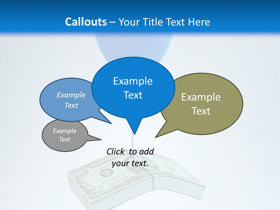 Stack Savings Economy PowerPoint Template