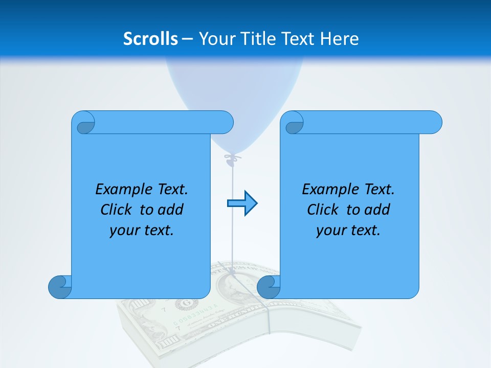Stack Savings Economy PowerPoint Template