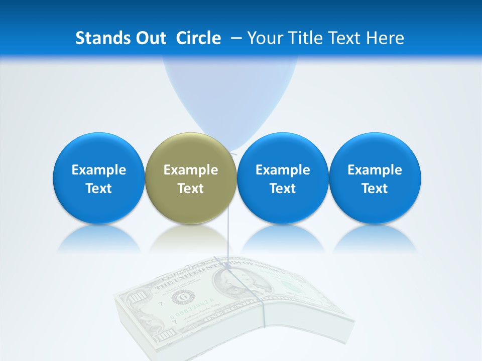 Stack Savings Economy PowerPoint Template