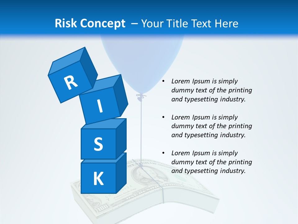 Stack Savings Economy PowerPoint Template