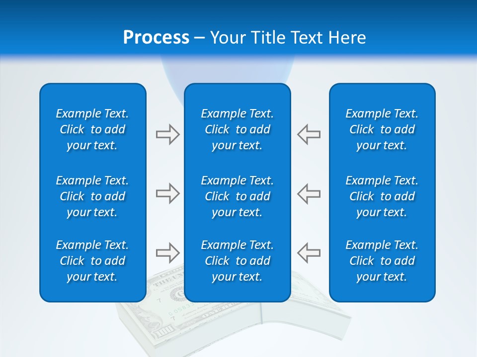 Stack Savings Economy PowerPoint Template