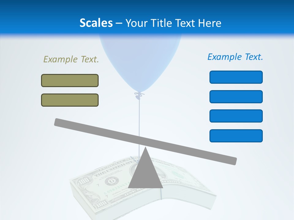 Stack Savings Economy PowerPoint Template