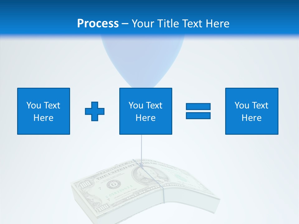 Stack Savings Economy PowerPoint Template