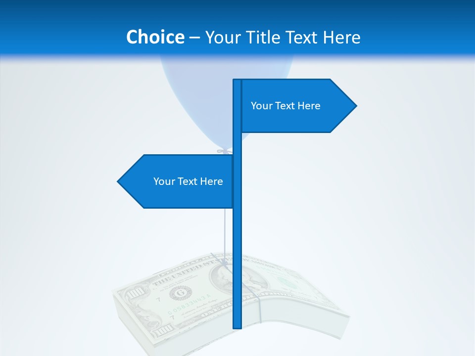 Stack Savings Economy PowerPoint Template