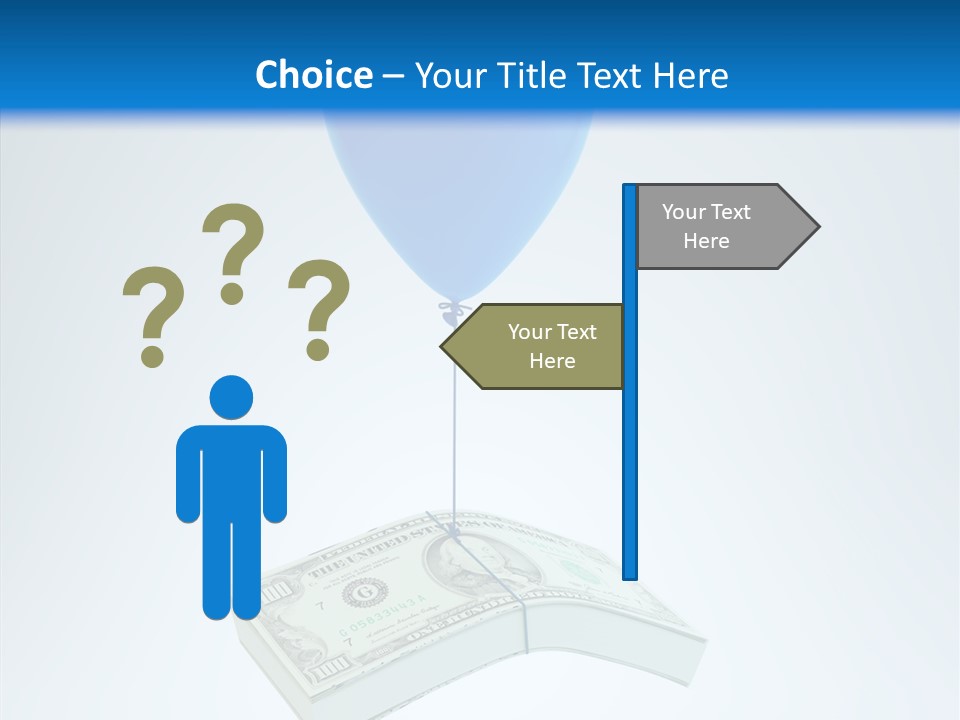 Stack Savings Economy PowerPoint Template