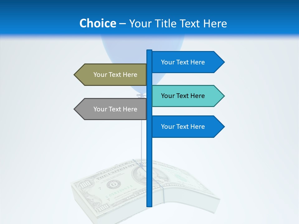 Stack Savings Economy PowerPoint Template
